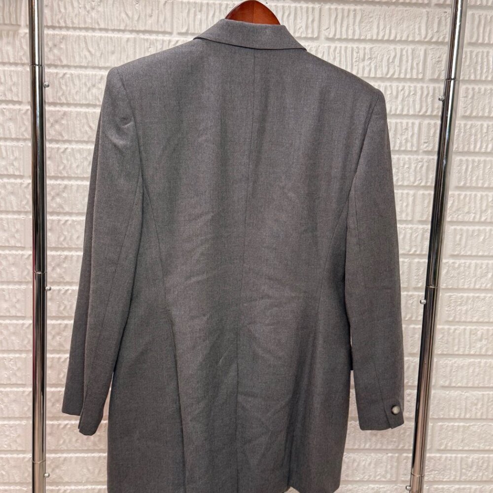 Jones New York Double-Breasted Vintage Wool Blazer Eclectic Grandpa - Picture 2 of 3